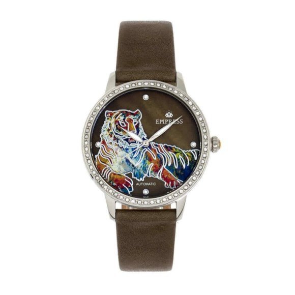 Empress Diana Tiger Automatic Crystal Ladies Watch main image 9